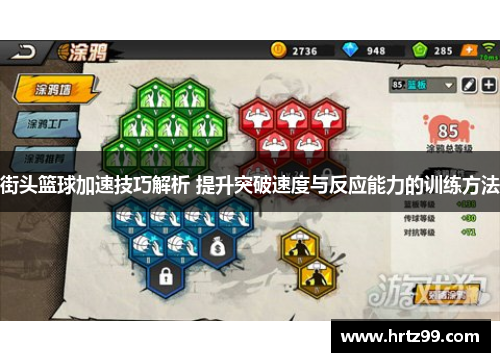 街头篮球加速技巧解析 提升突破速度与反应能力的训练方法